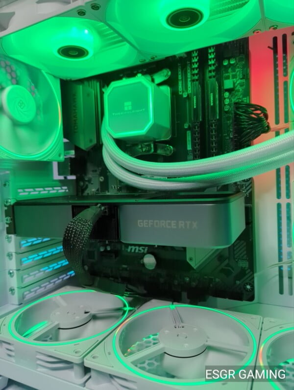 White Lian Li Ryzen 5800x 16GB RTX3070 - Image 6
