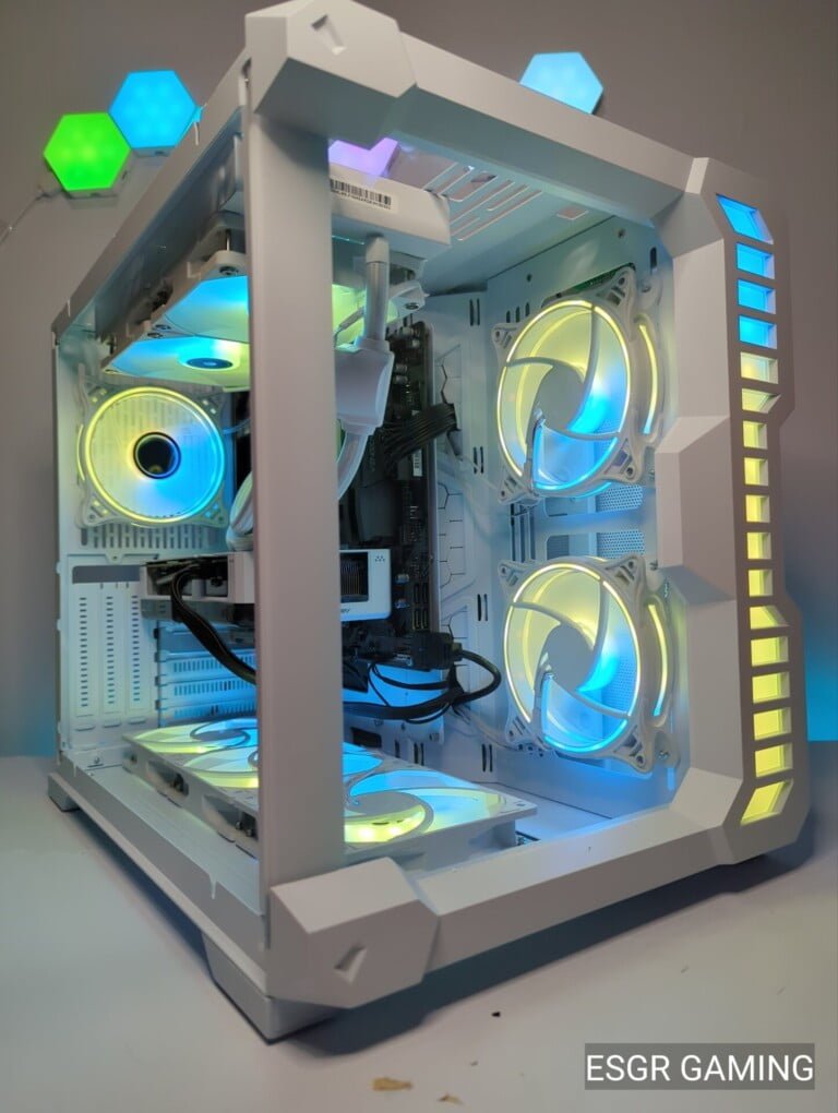 WHITE Ryzen 5 7600 32GB DDR5 RTX4060TI