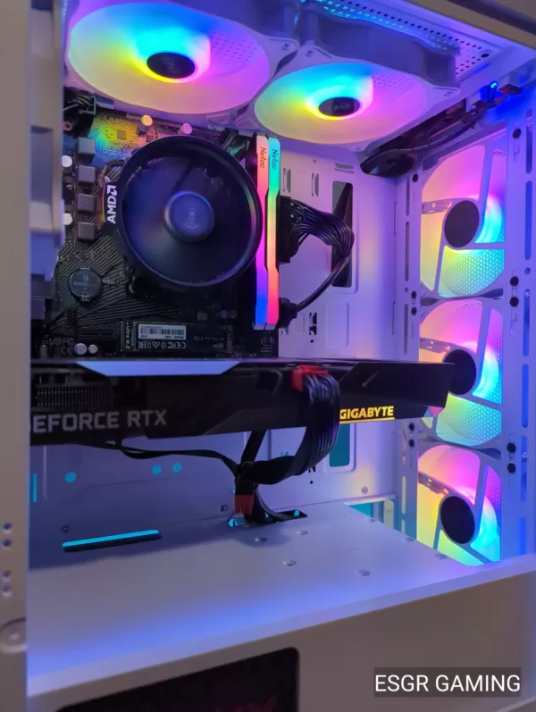 WHITE Ryzen 5 16GB RTX3060TI - Image 8
