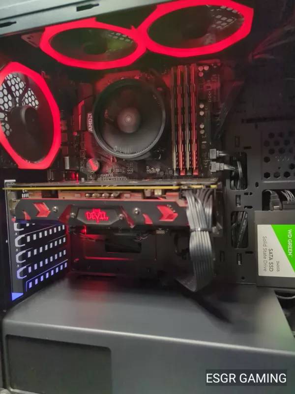 Ryzen 5 16GB RX580 RED - Image 4