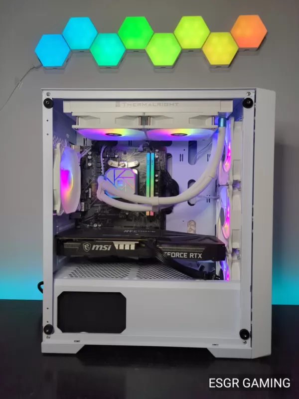 White Ryzen 7 5700x 16GB RTX3060TI - Image 7