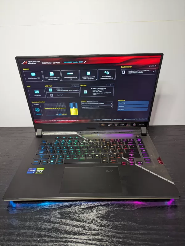 ROG STRIX SCAR 15 i9 12900H 32GB DDR5 RTX3080 2TB - Image 7