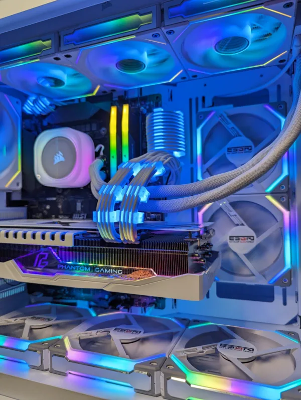 Intel i9 14900KF 32GB DDR5 RX7900XT WHITE - Image 7