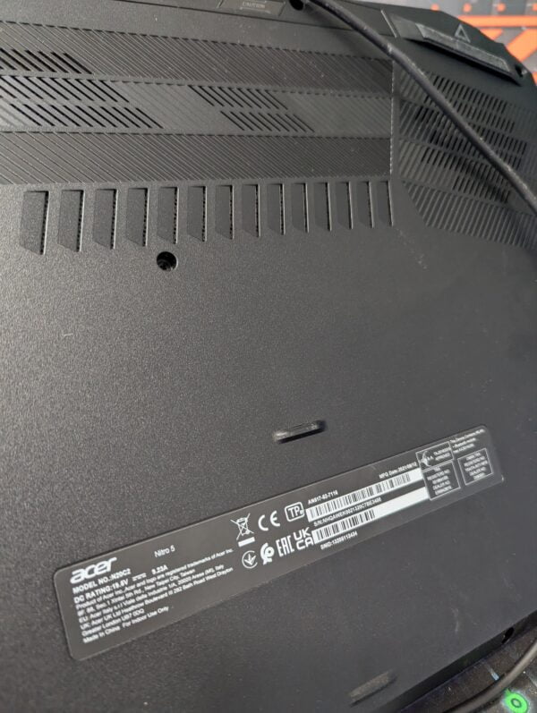 Laptop ACER Nitro 5 Intel i7 10th Gen 16GB RTX3060 - Image 3