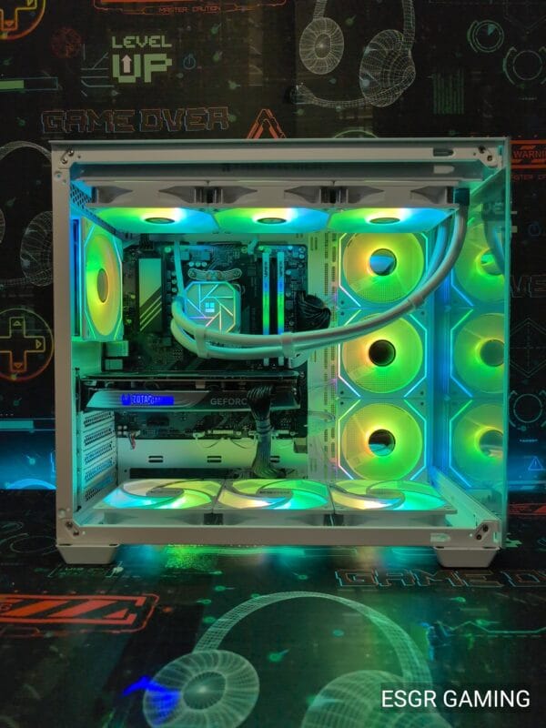 White Ryzen 7800X3D 32GB DDR5 RTX4070 SUPER - Image 2