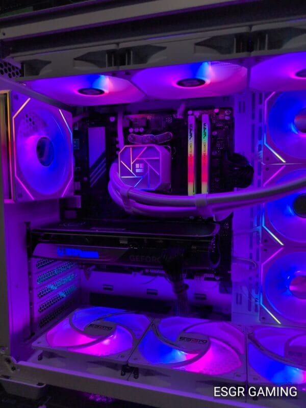 White Ryzen 7800X3D 32GB DDR5 RTX4070 SUPER - Image 3