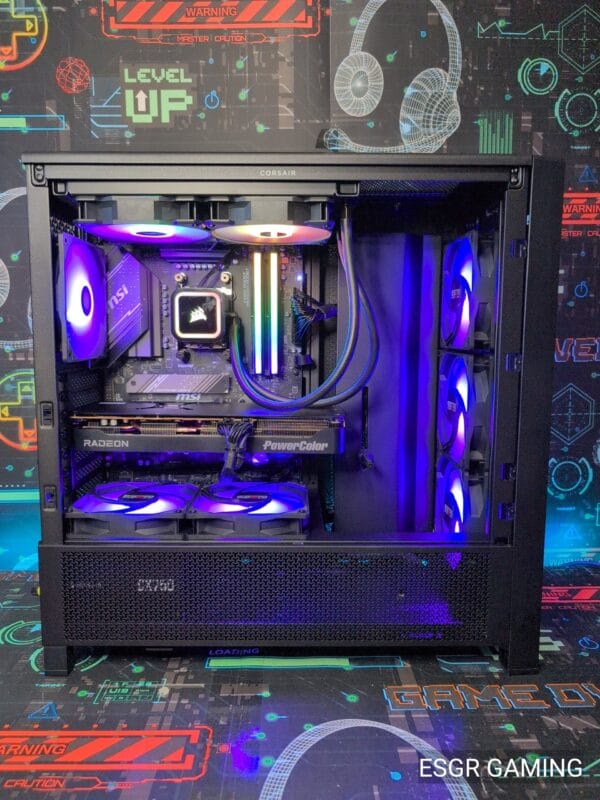 AMD RYZEN 7800X3D 32GB DDR5 RX9070 GPU - Image 7